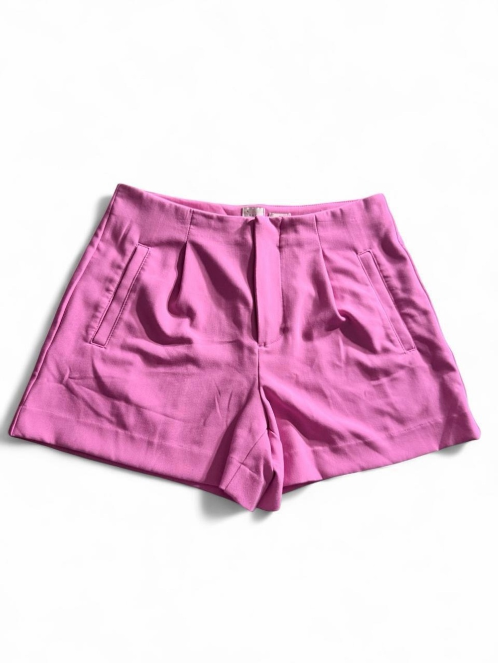 a new day High-Waist Pink Pleated Shorts